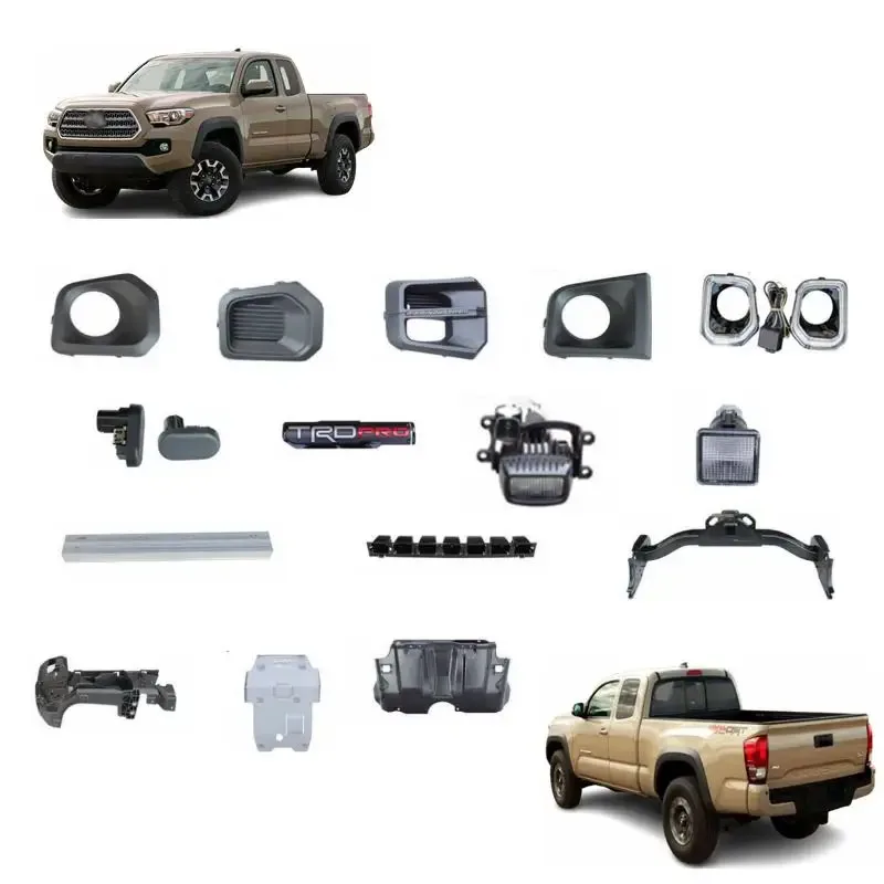 produit pièces automobiles kits de carrosserie avant de style américain pare-chocs de voiture calandre pour toyota tacoma-2016 2020 35