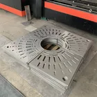 Grating Wholesale Price Silver Square Stainless Steel Harga Steel Grating With Durable For Walking Street