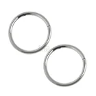 Ring Eternal Metal 20G 0.8mm ASTM F136 Titanium Hinged Segment Hoop Ring Body Piercing Jewelry