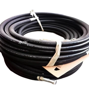 Italian brand high quality high pressure hose Reinforcement rubber hydraulic brake hose for Mechanical equipment hydraulic hose