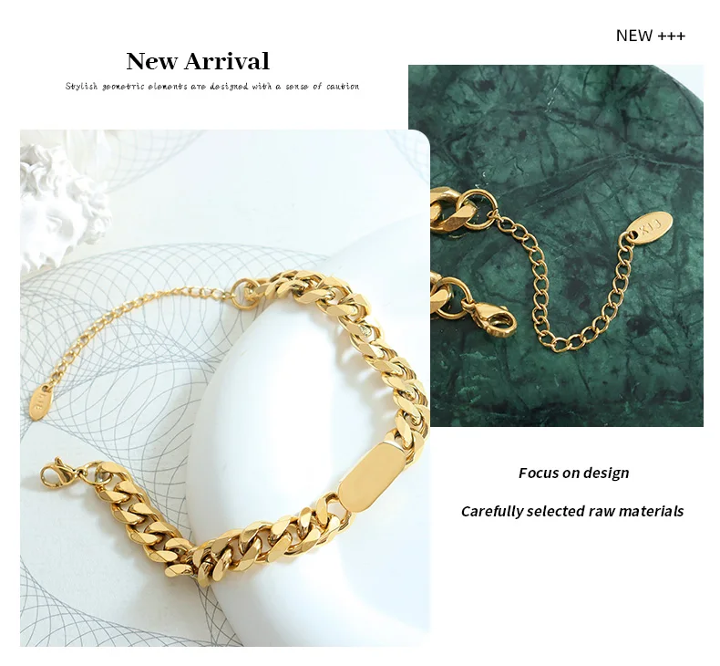 Collar y pulsera de lujo, conjuntos de joyas, collar de cadena 27 H4299cfaf7c08414899057cbff9aa084cy