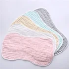 Burp Cloths Designer Baby Bib Hot Sales Cheap Price 100% Soft Baby Cotton Burp Muslin Baby Burp Cloths