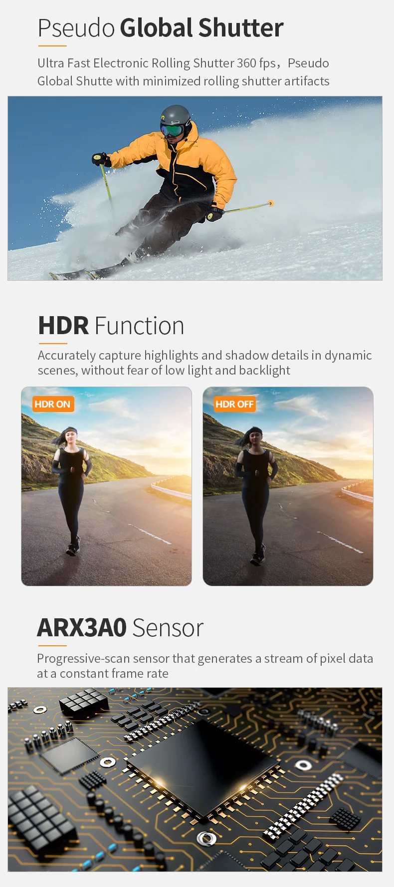 DGZX 0.3MP MIPI ARX3A0 Pseudo Global Shutter CMOS 330fps VR/AR Gesture Recognition UAV SLAM Tiny Camera Module插图2 DGZX 0.3MP MIPI ARX3A0 Pseudo Global Shutter CMOS 330fps VR/AR Gesture Recognition UAV SLAM Tiny Camera Module插图2