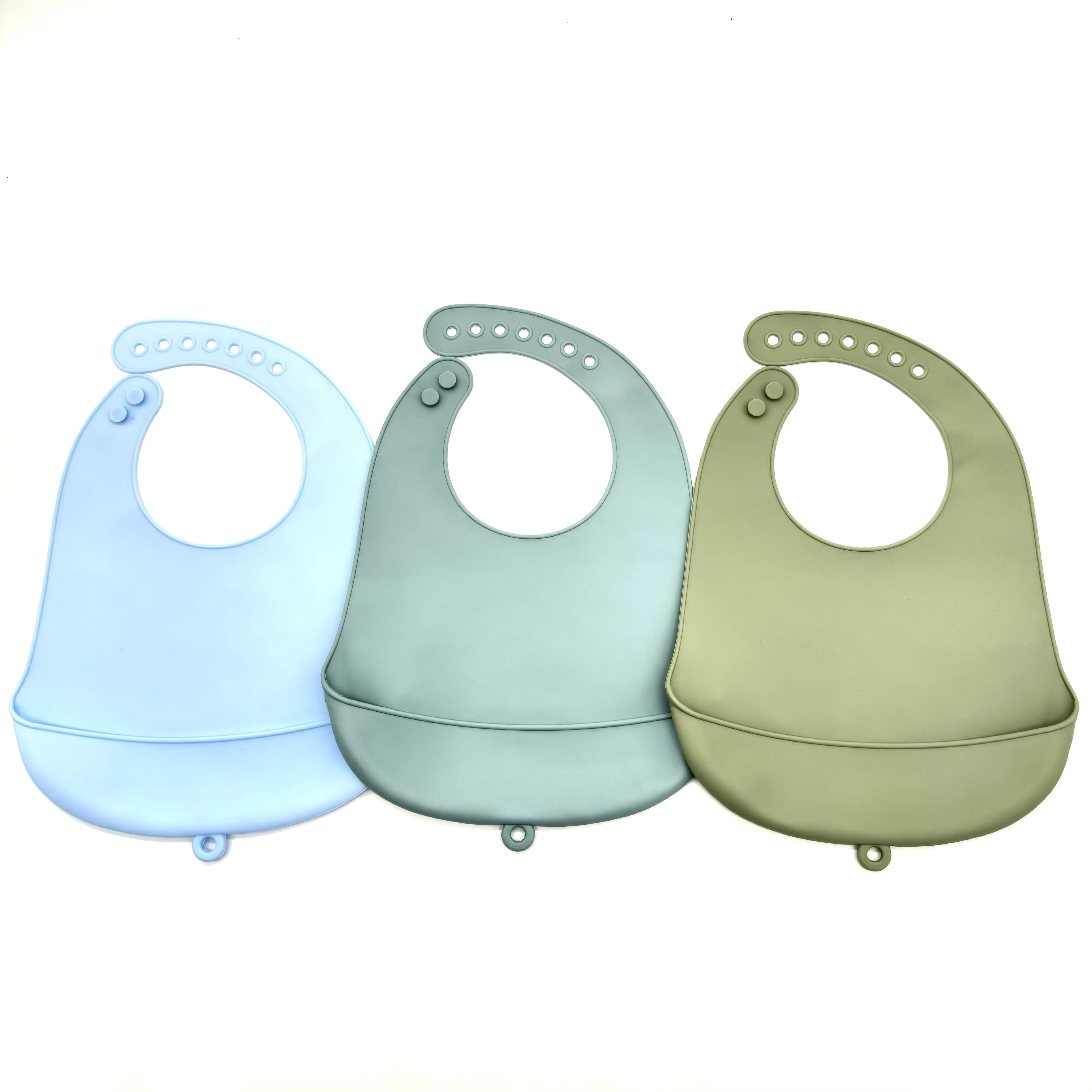 100% Food Safe Great Silicone Classic Baby Bib Easy Clean Kids Dining Product supplier