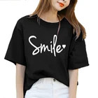 Casual Shirts For Women Tops Fashionable Plus Size Women Clothing 100% Cotton Printed T-shirts