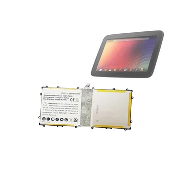 3.8V 9000mAh OEM NEW Tablet Battery Li-ion Battery SP3496A8H for Google Nexus 10 PAD Adorid Tablet
