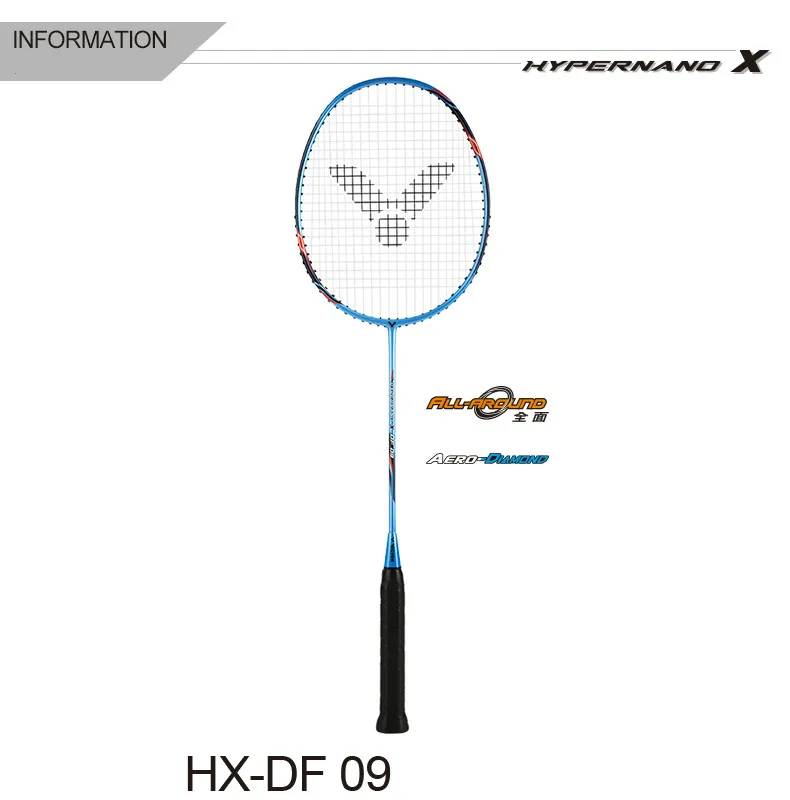 Victor Full Carbon Professional Badminton Racket With Bag Grip Brs1900