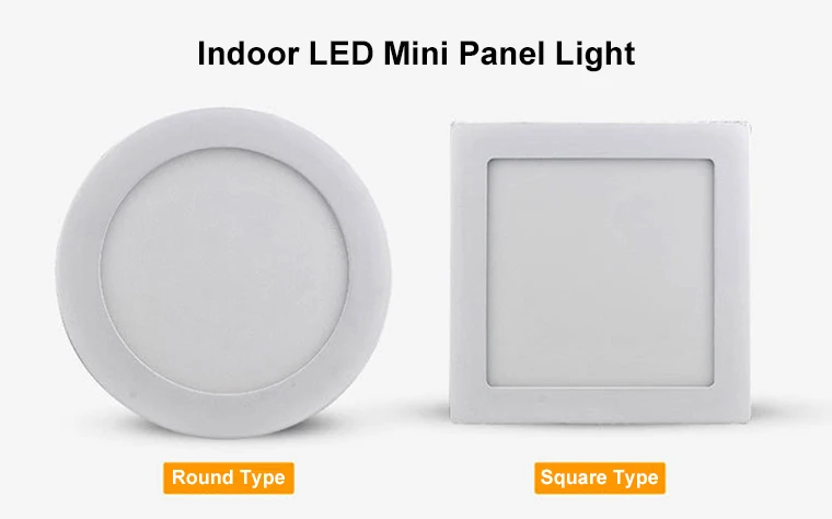 YOUWIN Round Recessed ultra slim 3W Isolated Driver LED ceiling panel light for Dining room