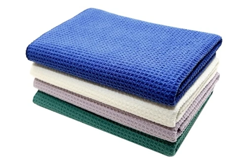Microfiber Waffle Weave Kitchen Tea Towel Dish Drying Towels Washcloths Face Hand Towels