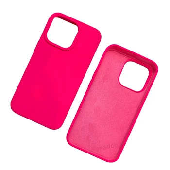 Material Wholesale Factory Liquid Silicone Phone case for iPhone 15 Pro Max Soft Colorful Silicone Case For iPhone 14 13 12