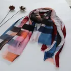 Long Shawl 2021 New Digital Printed Long Scarf Women's Lightweight Shawl