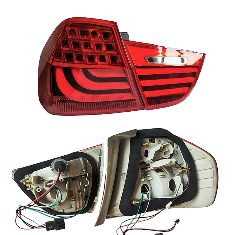 product upgrade led taillight taillamp for bmw 3 series e90 lci tail light tail lamp 2009 2012 back lamp rear lamps plug and play-7