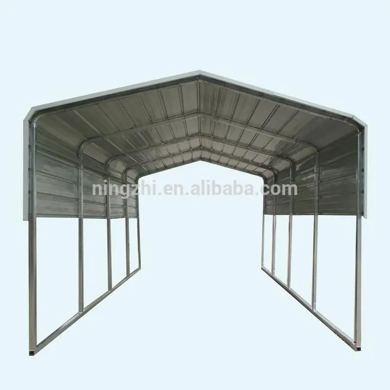 car shelter 2 building steel square tube frame structure carport buy wash metal outdoor shelters product on alibaba com home depot