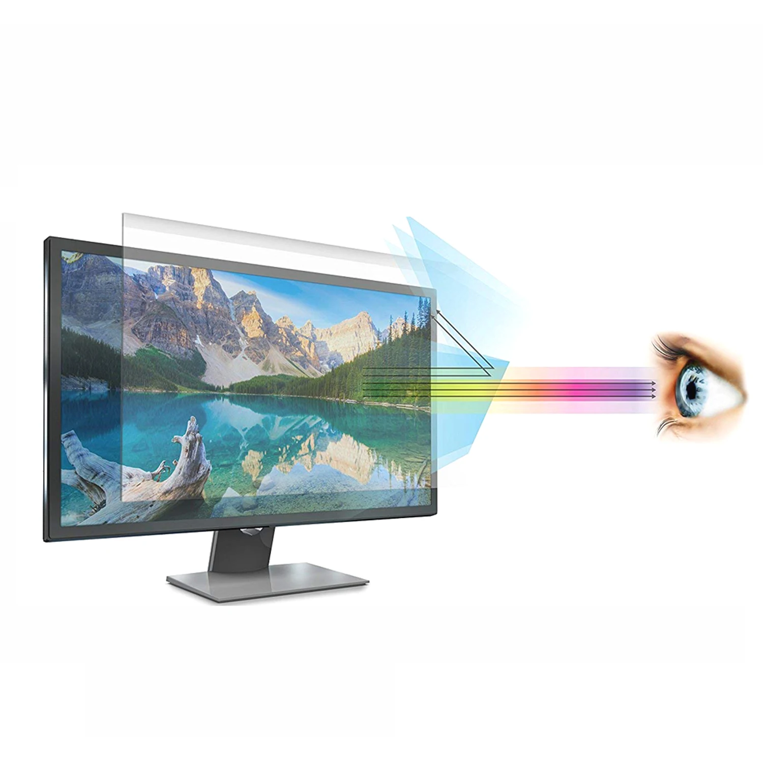 pc monitor eye protection