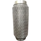 Exhaust 63x203 Double Braid Exhaust Flex Pipe