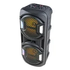 Sound Music Outdoor Activities Sound Music System BT Portable Dual 6.5inch Speaker
