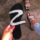 New Design Luxury Glitter Bride Slippers BulingBuling Luxury Flip-flop Slides Diamond Slippers For Women