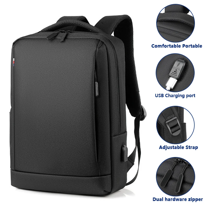 custom college luxury student waterproof business mens computer usb school backbags back pack bag laptop backpack