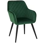 Chair Dining Modern Custom Restaurant Used Armchair Living Room Chair Velvet Comfortable Dining Chair