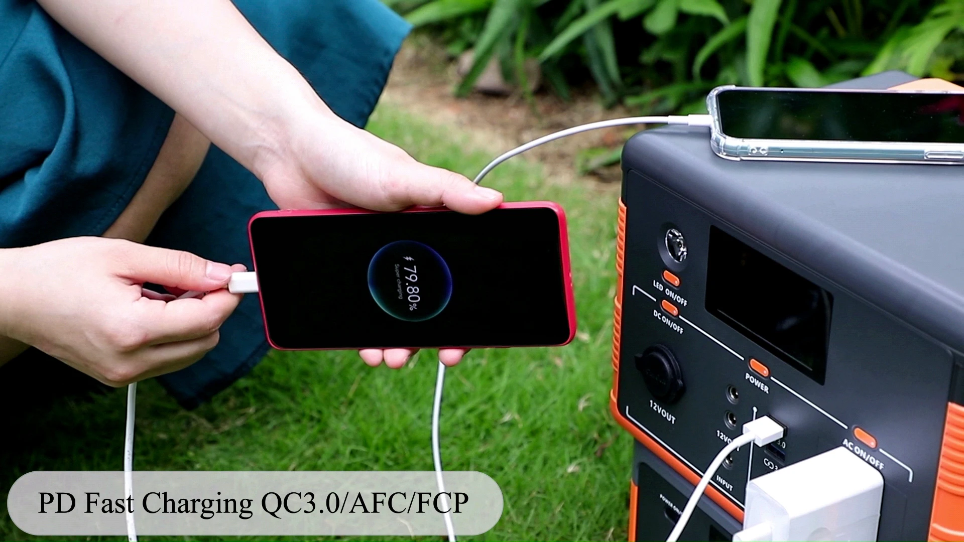 PuFa Portable Power Station 500w 110v 220v Camping Emergency Portable Power Supply Lifepo4 Home Portable Solar Power Station supplier