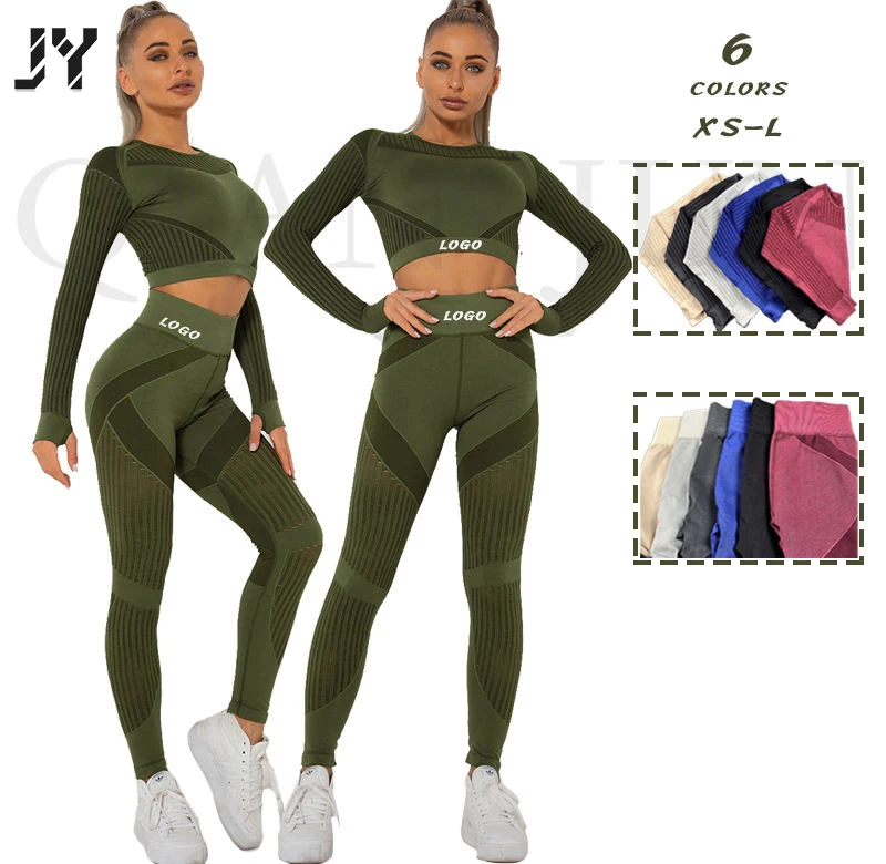 New Wholesale Sport Suit For Gym Wear Women Set Scrunch Butt Leggings  Workout Sports Bra Seamless Yoga Fitness Sportswear Buy Seamless Yoga, Alibaba Gym Wear