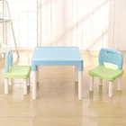 Kids Study Colored Kids Study Table Set Durable Children Desk With Chair