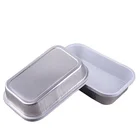 Airline Lunch Box Foil Lunch Box 350ml Food Grade Disposable Airline Catering Aluminum Foil Food Trays Airline Lunch Box