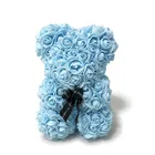 In Rose Wholesale UK Variety Of Colors Dried Artificial Preserved Flowers In Box Valentine's Day 25cm Rose Bear