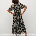 GATHERSHARE Woman Casual Dress Floral Lady Cloth High Quality Women Dress