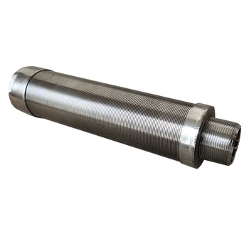 100 micron Stainless steel wire mesh cylinder filter/Johnson sieve pipe hot sale