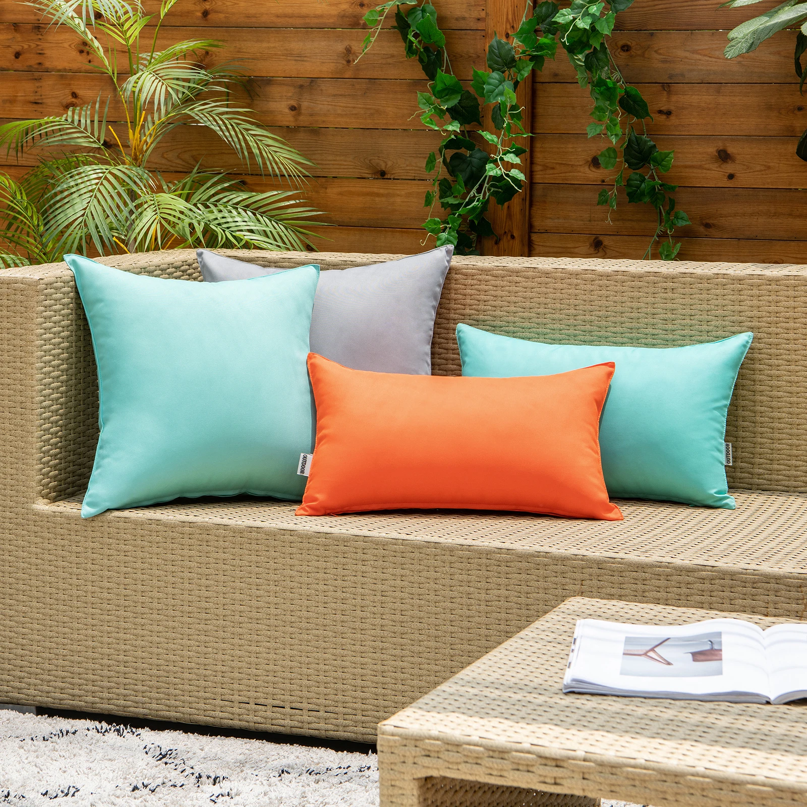 outdoor couch throw pillows