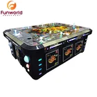 Players Game GZIGS 2/4/6/8 Players Fish Hunter Foldable Video Game Gambling Machines For Sale