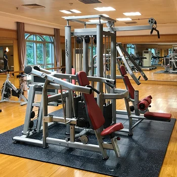 Commercial fitness exercise machine 4 station multi gym equipment