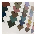 Polyester Woven HY17029 90% Polyester 10% Spandex Fabric Polyester Woven Fabric Plain Stock A Lot