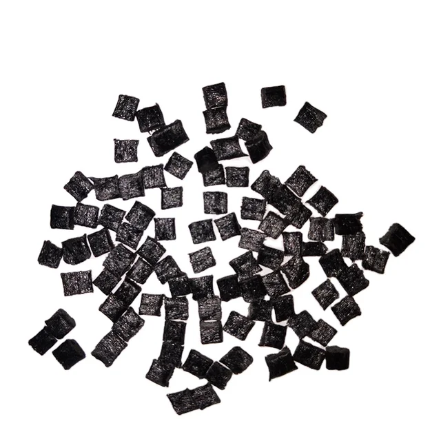 Engineering plastics PPS high temperature resistant polyphenylene sulfide black glass fiber reinforced 40%PPS plastic particles