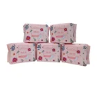 Pads Smilfree Cotton Cheap Middle East 100% Women Natural Non Woven Soft Pads Sanitary Napkins
