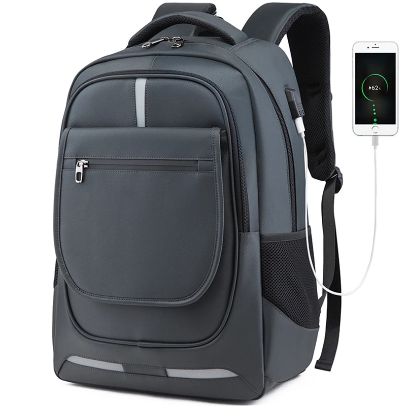 Designer Anti-Theft Day Pack Rucksack Men Women Travel Business 17" Laptop Bags
