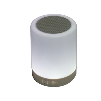Popular model bluetooth tws speaker portable Led beside lamp speakers free sample bluetooth speaker logo custom