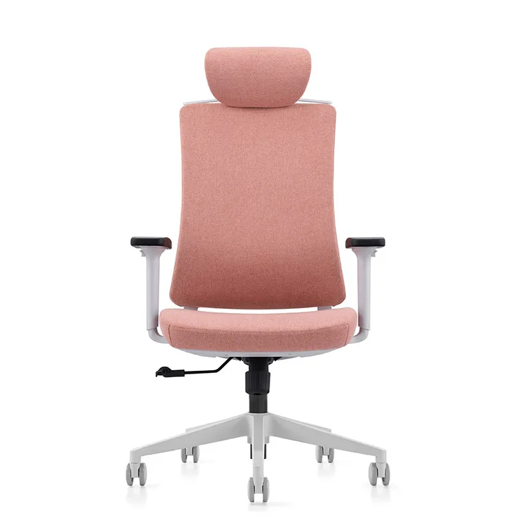 pink mesh desk chair