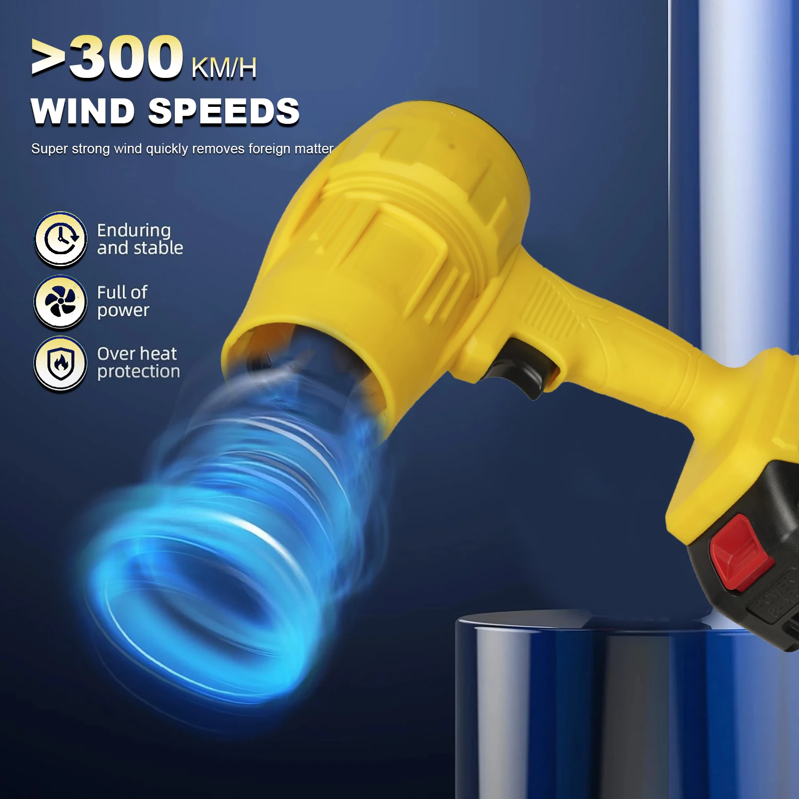 Cordless Turbo Blower, 20V, BBQ - detail 8