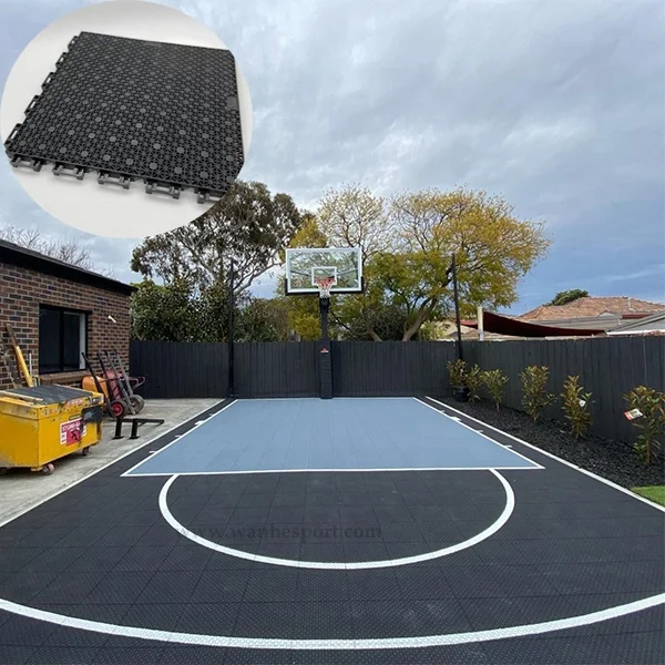 Basketball Court Modular Floor Tiles System Net World Sports Atelier