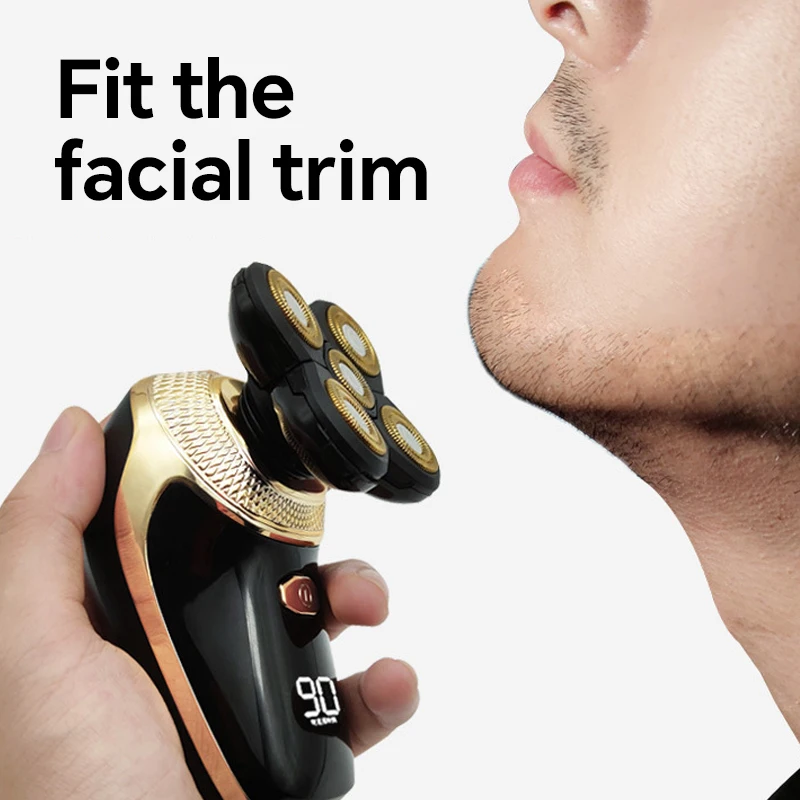 Portable USB Charging Electric Shaver Five-Blade Speed Body Hair Trimmer for Household RV Hotel Use details