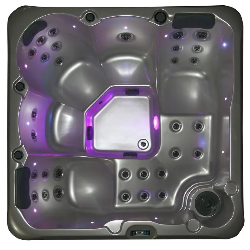 Acrylic Hot Tub Whirlpool Spa Tub with 30 Jets and Balboa BP601G1 + TP500 Control System for 5 People Family Outdoor