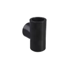 Pe Hdpe Fitting Wholesale PN25 Water Supply Hydraulic Plastic Irrigation Tube Fitting Pe 100 HDPE Equal Tee