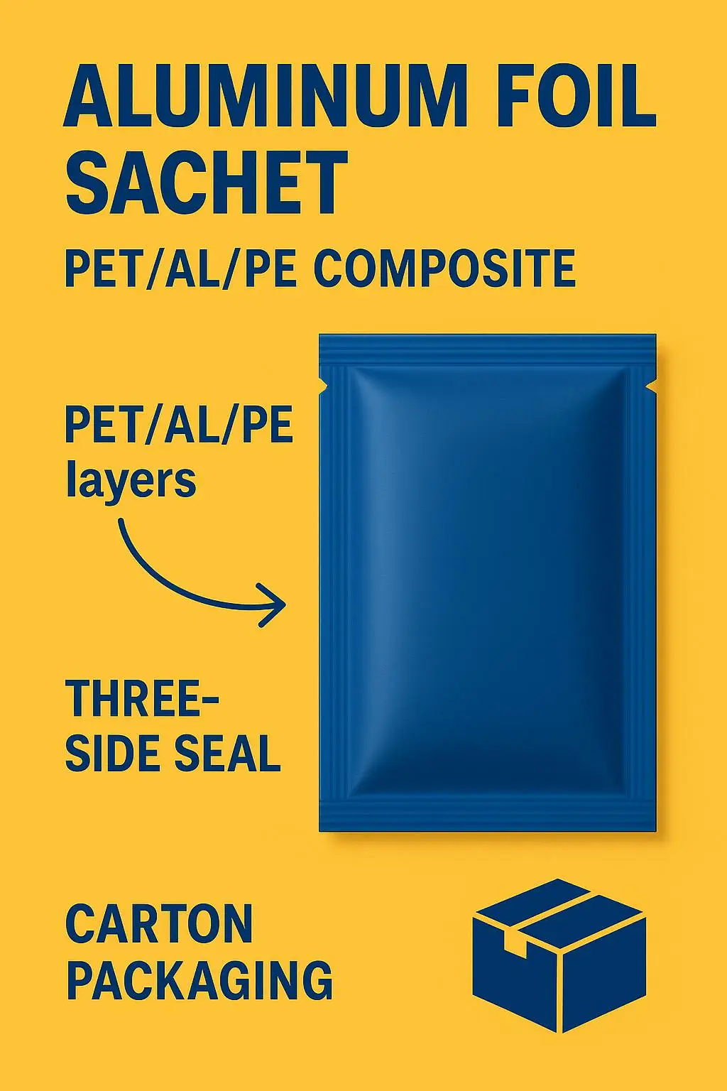 Custom Printed Aluminum Foil Sachet for Facial Mask Cosmetic Skincare Sample Packaging - detail 4