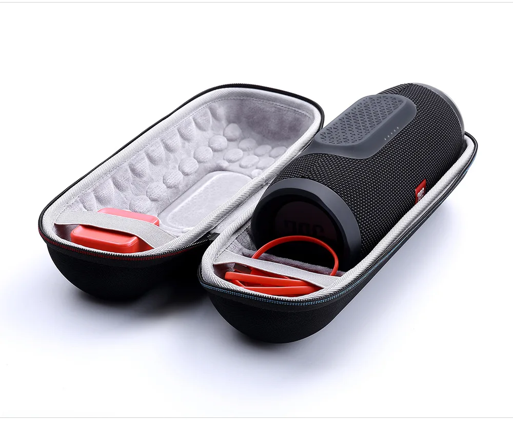 Carrying Case for JBL Charge 4 Portable Wireless Bluetooth Speaker.Fits USB Cable and Wall Charger. 