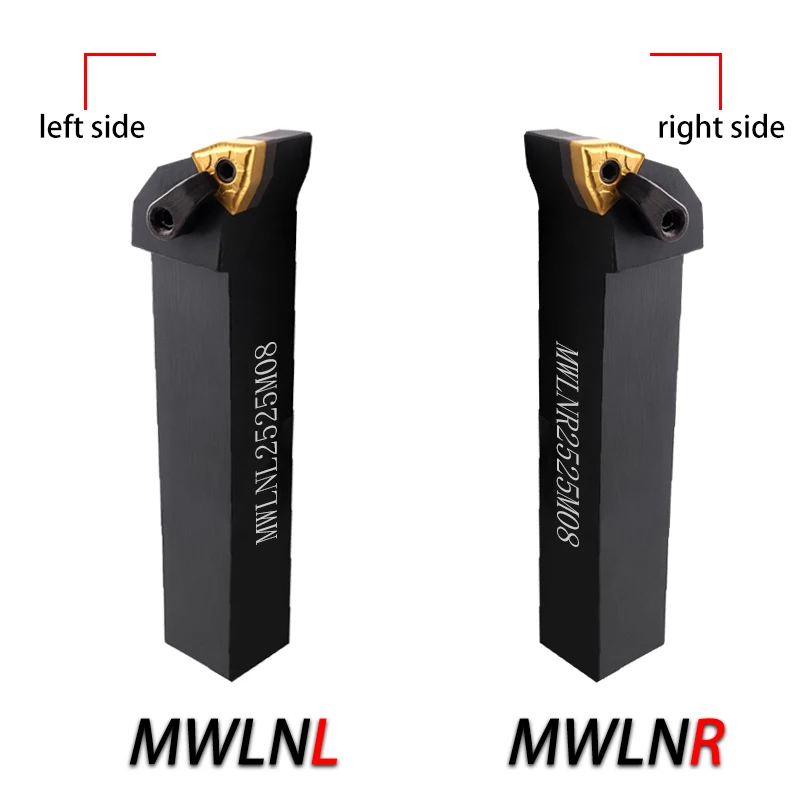 HSS CNC Turning Tool Holder with PVD Coating External Turning Tools Holder MWLNr2525M08 OEM Customizable factory
