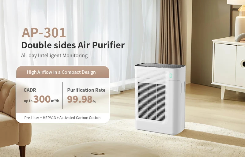 Air Purifier, 300, CADR, Pm2.5, 1purification - detail 2