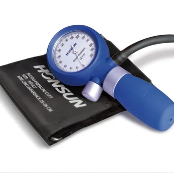 HONSUN HS-201Y Handheld  Portable BP Meter Manual Aneroid Sphygmomanometer