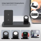 4 In 1 Charger Ego Multisectioned 4 In 1 Wireless Charger Sttation Iqi Car